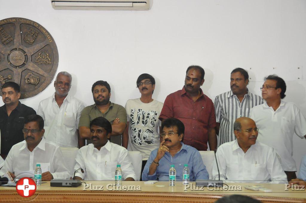 Tamil Film Associations Press Meet Regarding Uttama Villain Release Photos | Picture 1014923