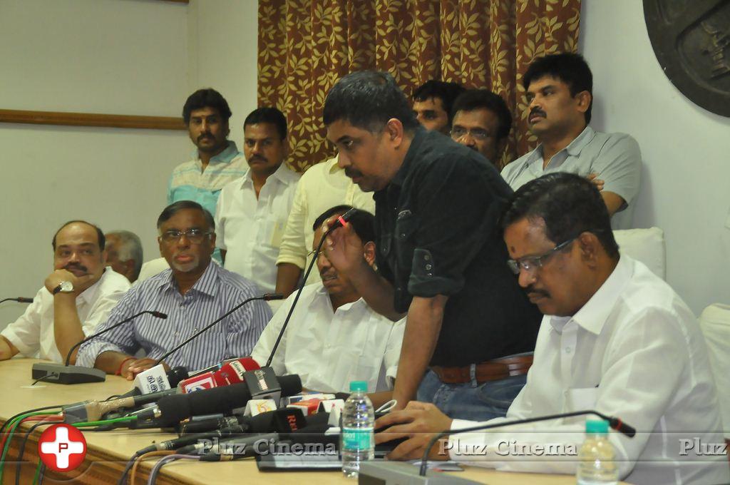 Tamil Film Associations Press Meet Regarding Uttama Villain Release Photos | Picture 1014942