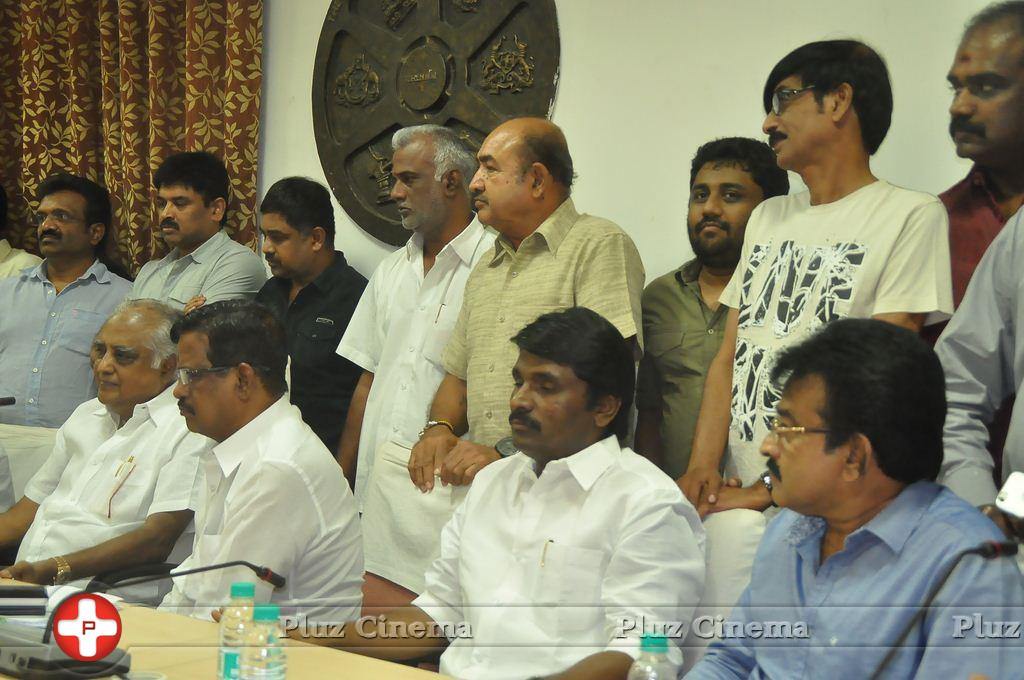Tamil Film Associations Press Meet Regarding Uttama Villain Release Photos | Picture 1014947