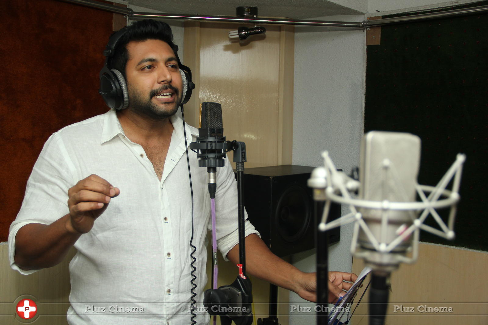 Jayam Ravi - Jayam Ravi at Appatakkar Song Recording Stills | Picture 1016440