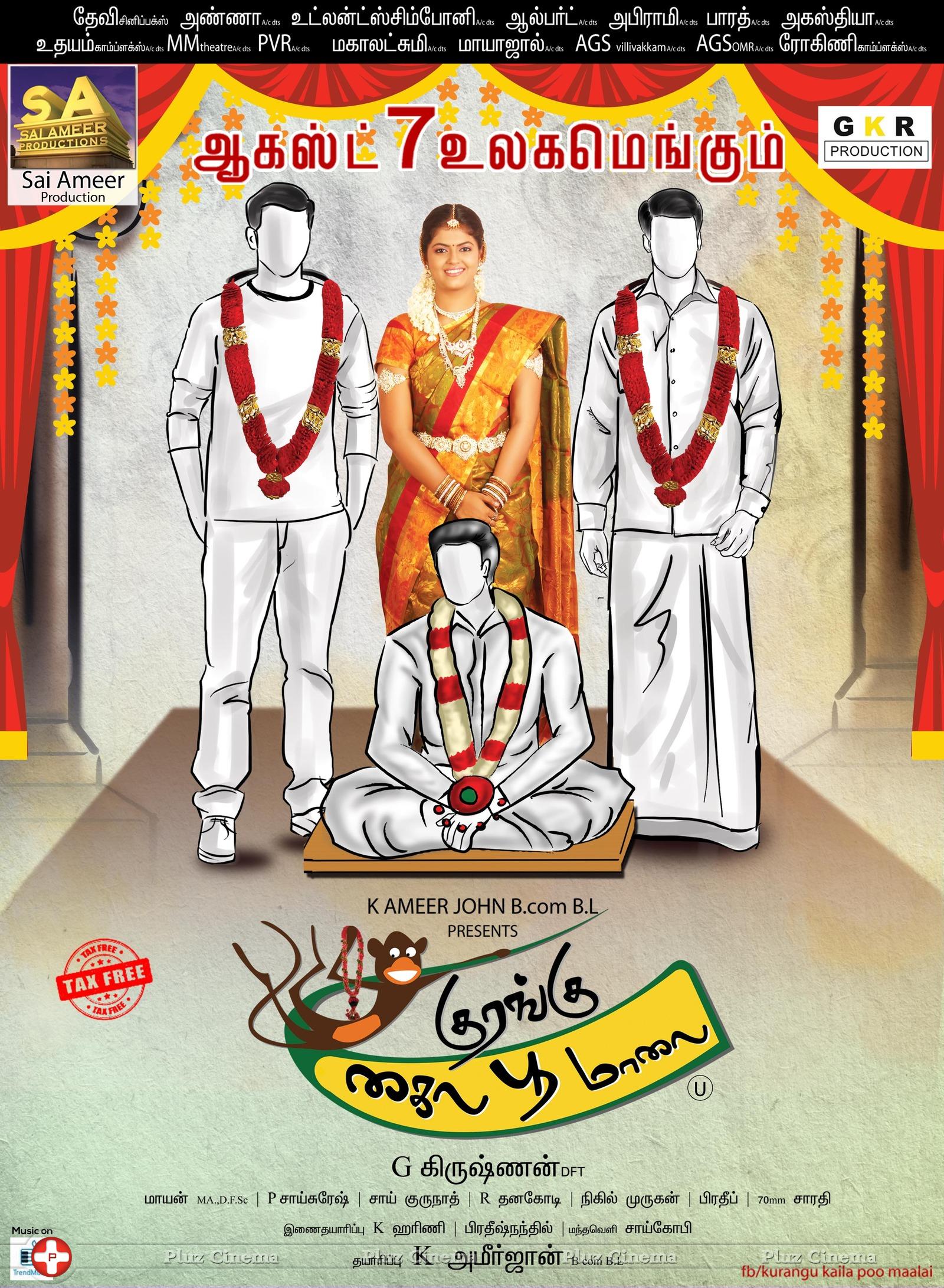 Kurangu Kaila Poo Maalai Movie Posters | Picture 1085989