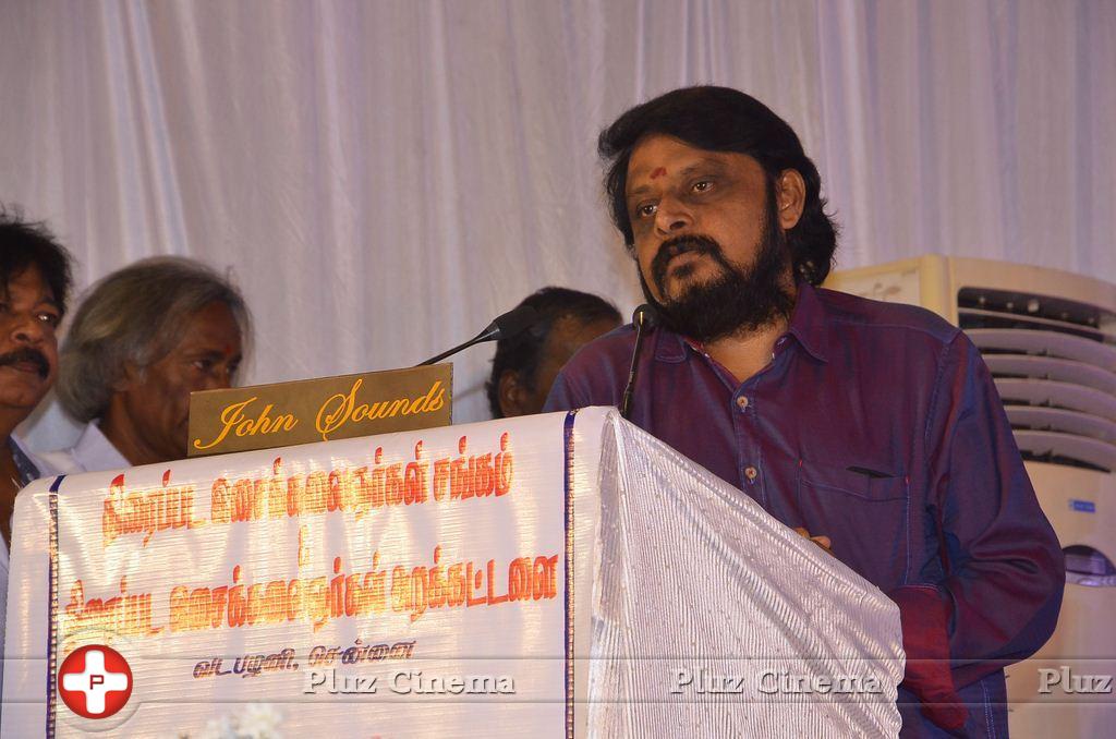 Vikraman (Director) - Tamilnadu Musicians Union Meeting For MSV Stills | Picture 1085829