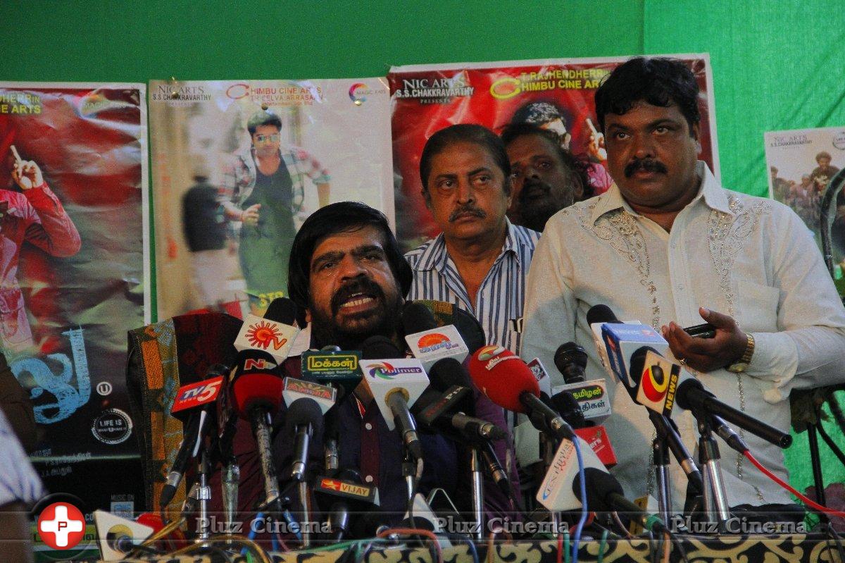 T. Rajendar in Vaalu Movie Press Meet Stills | Picture 1093400