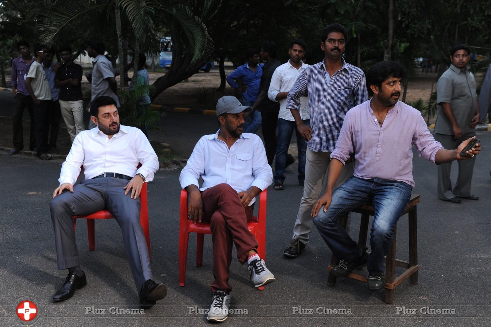 Cinematographer Ramji at Thani Oruvan Movie Working Photos | Picture 1107043