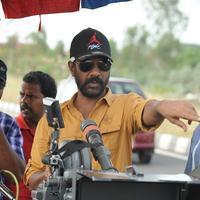 Ramji (Cinematographer) - Cinematographer Ramji at Thani Oruvan Movie Working Photos | Picture 1107040