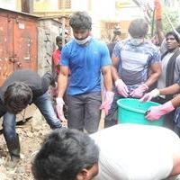 Nadigar Sangam Cleans Chennai Photos