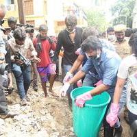 Nadigar Sangam Cleans Chennai Photos | Picture 1175488