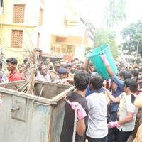 Nadigar Sangam Cleans Chennai Photos | Picture 1175500