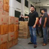 Actor Arvind Swami Flood Relief Activities Stills