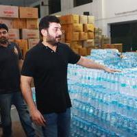 Arvind Swamy - Actor Arvind Swami Flood Relief Activities Stills