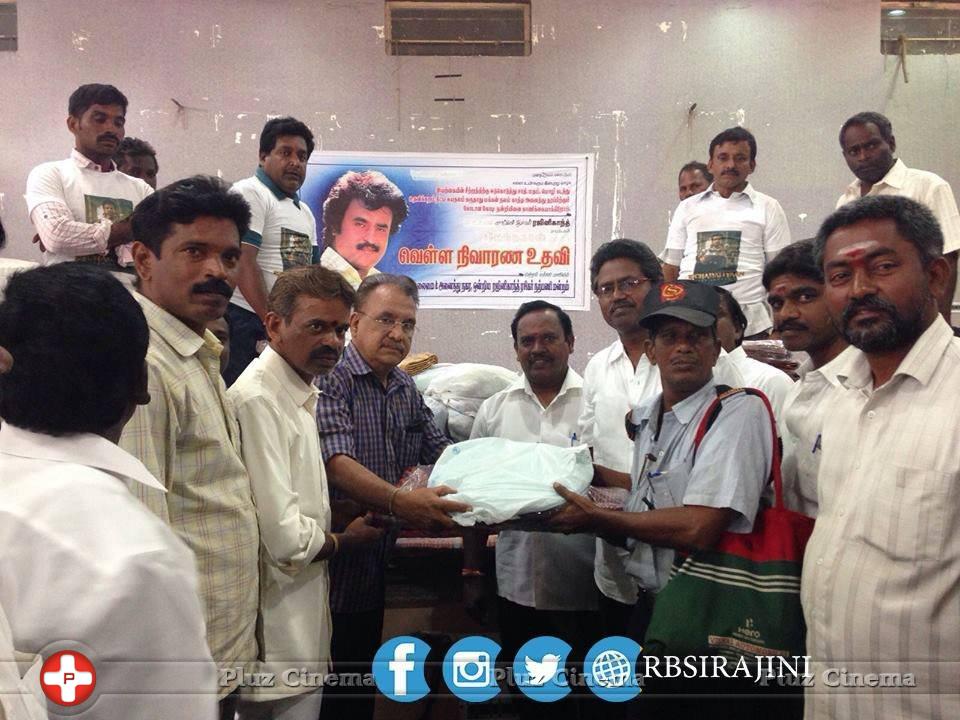 Rajinikanth Raghavendra Mandapam distributes Flood relief materials to Cuddalore Photos | Picture 1188980