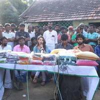 Pokkiri Raja Movie Team Distributed Flood Relief Materials Stills | Picture 1193204