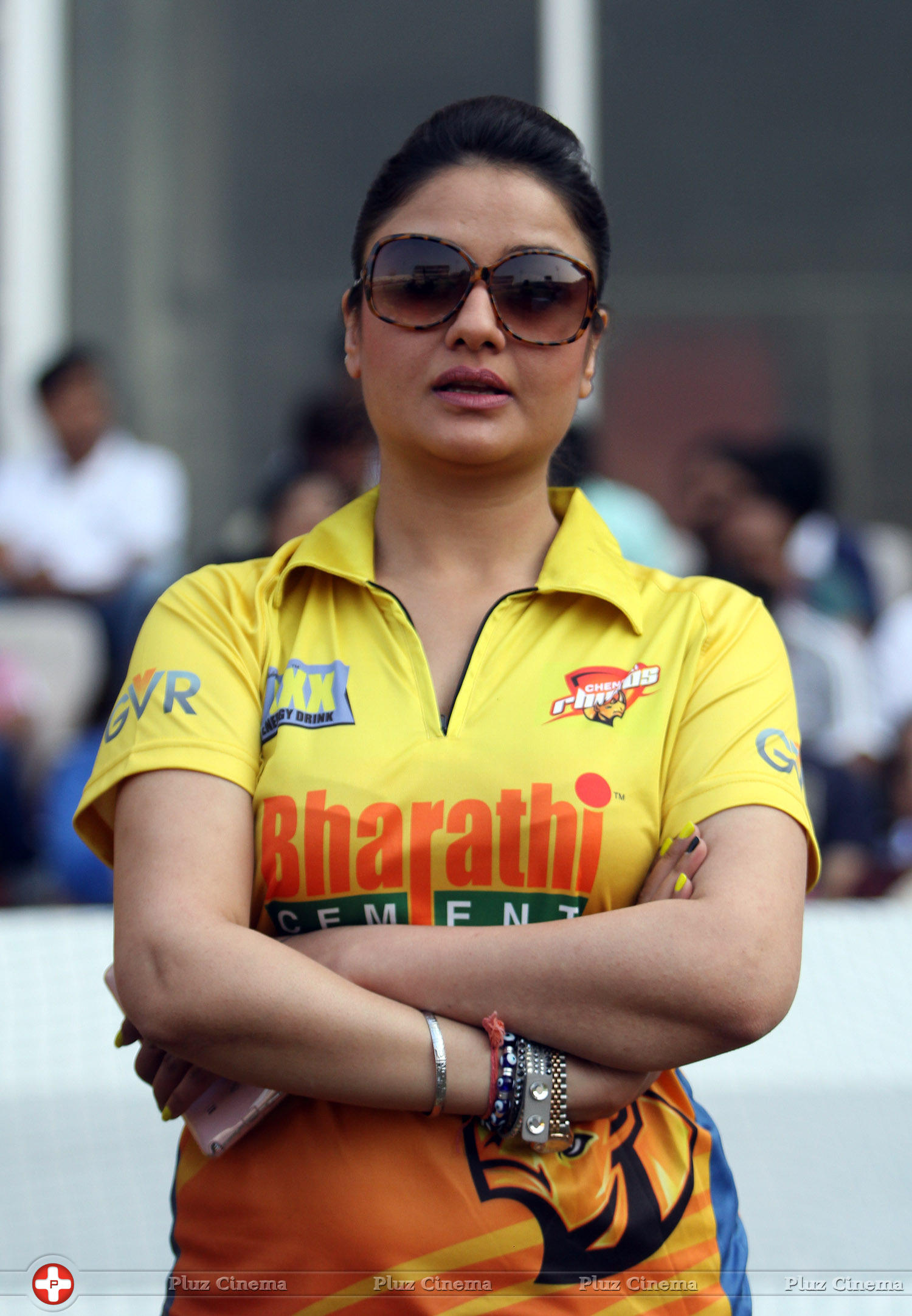 Sonia Agarwal - CCL 5 Final Telugu Warriors Vs Chennai Rhinos Match Photos | Picture 953419