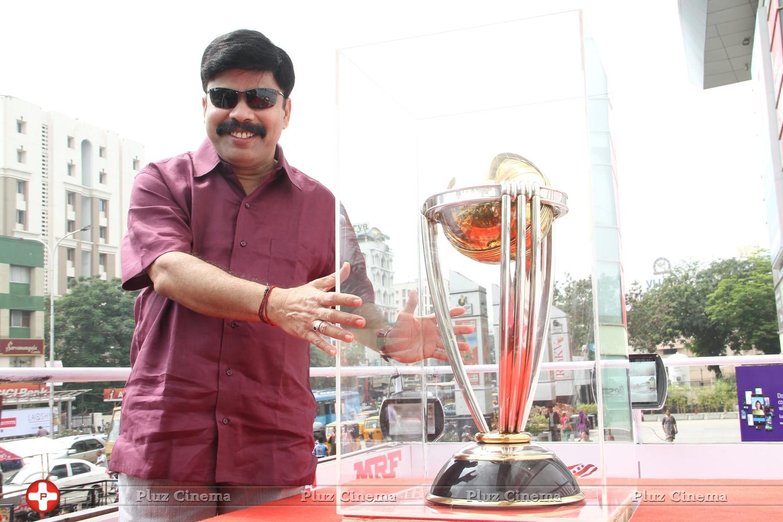 Powerstar Srinivasan - MRF ICC World Cup 2015 Cavalcade Photos | Picture 953578