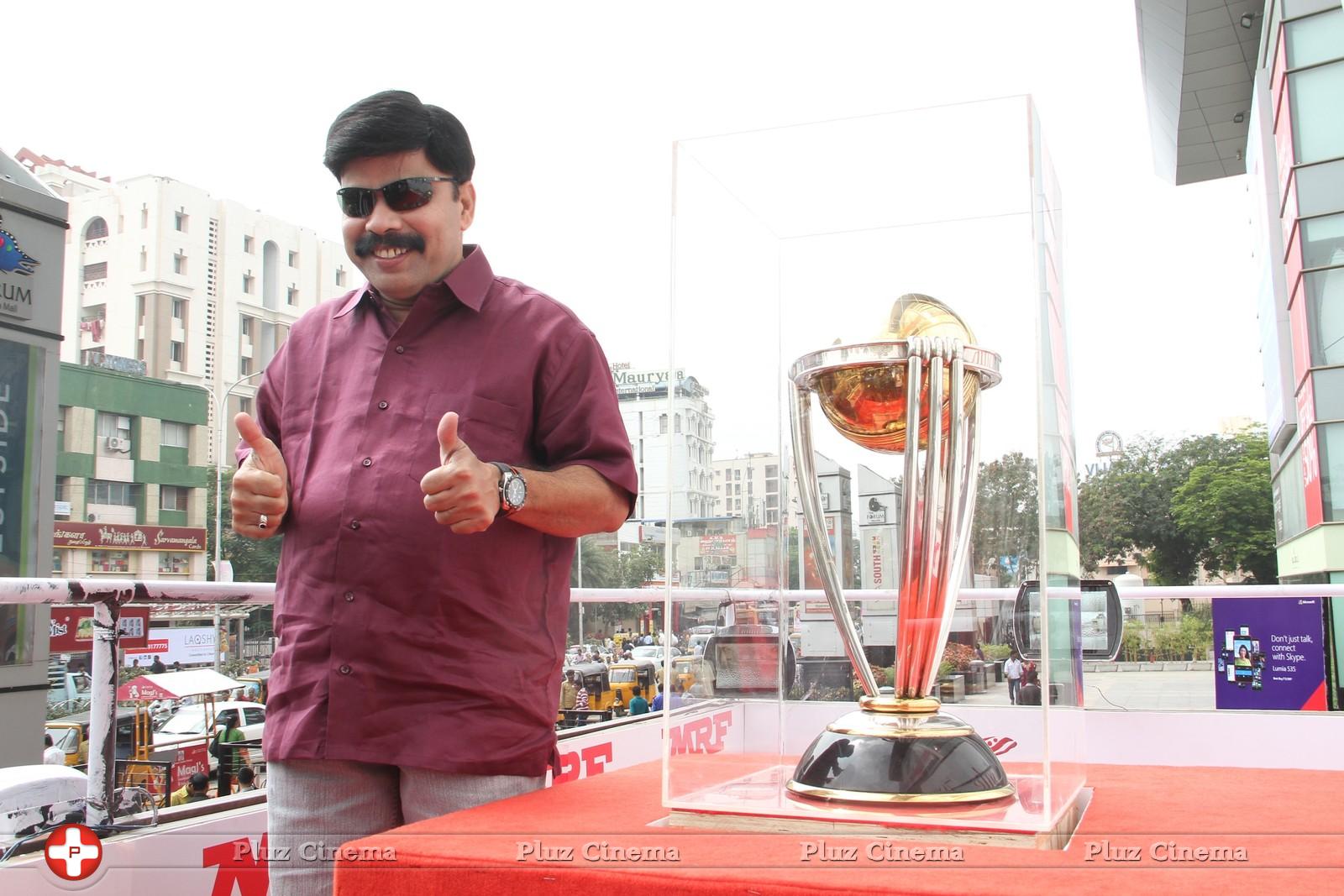 Powerstar Srinivasan - MRF ICC World Cup 2015 Cavalcade Photos | Picture 953603