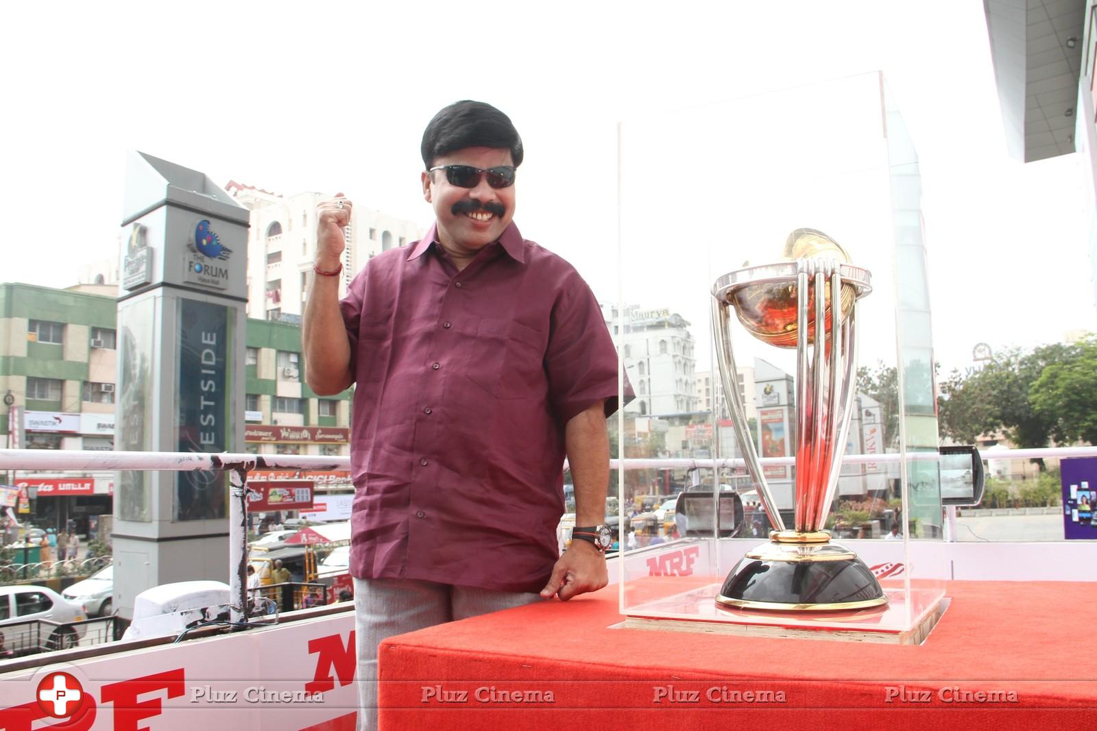 Powerstar Srinivasan - MRF ICC World Cup 2015 Cavalcade Photos | Picture 953604