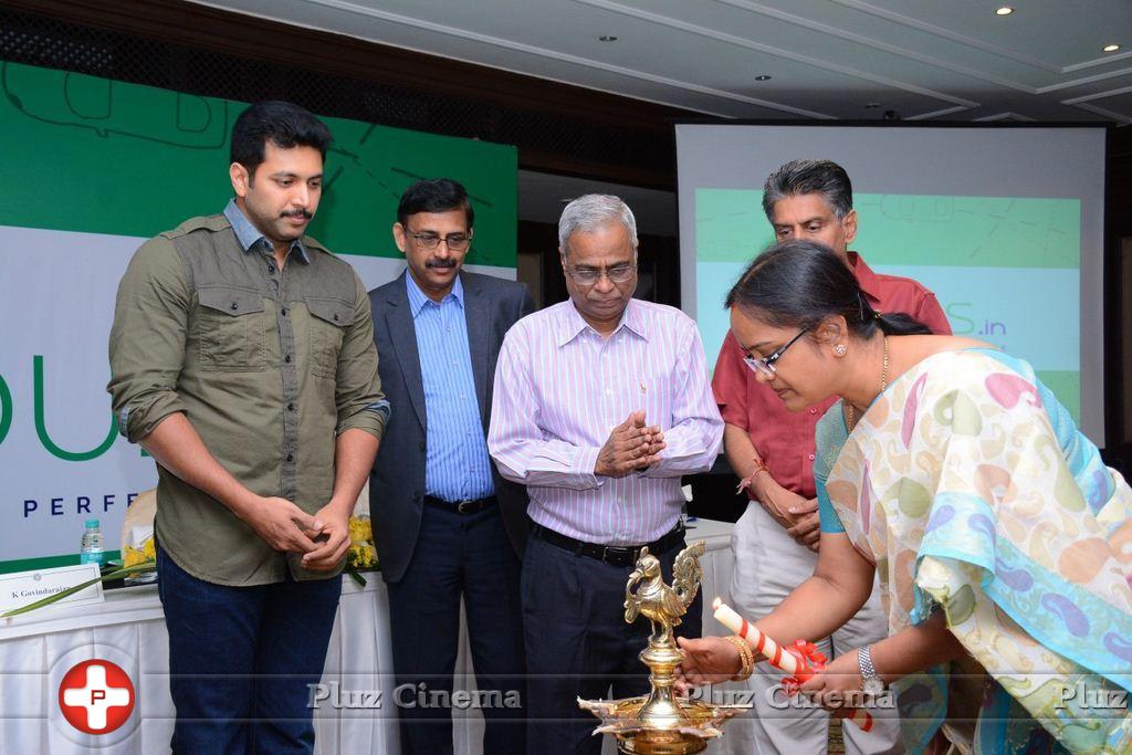 Jayam Ravi - Jayam Ravi at Cabus.in The Road to Smart Travel Launch Stills | Picture 956829