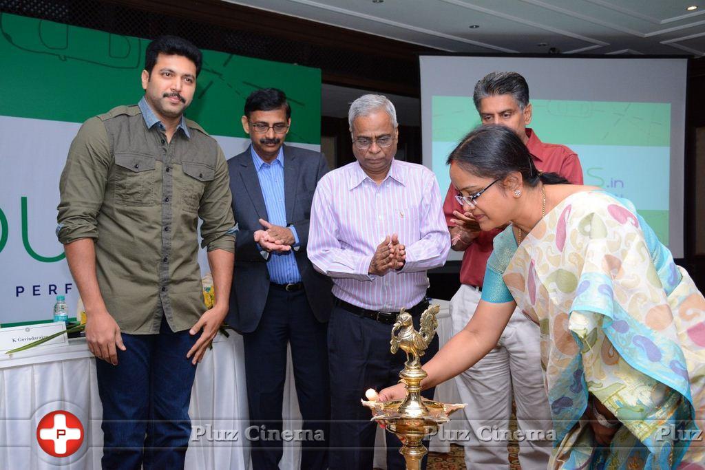Jayam Ravi - Jayam Ravi at Cabus.in The Road to Smart Travel Launch Stills | Picture 956830