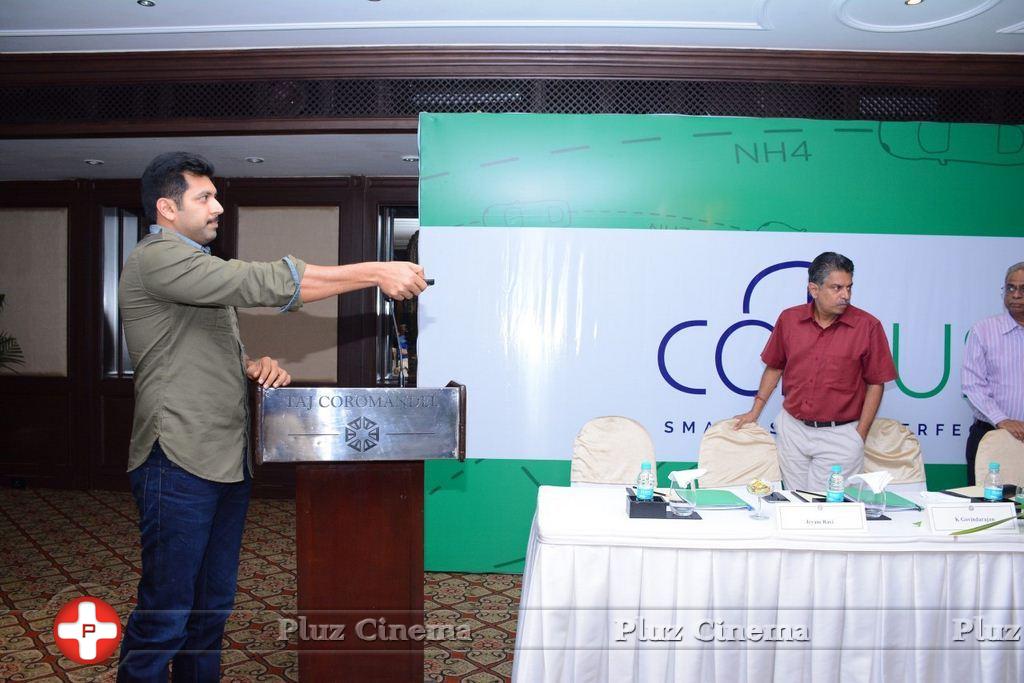 Jayam Ravi - Jayam Ravi at Cabus.in The Road to Smart Travel Launch Stills | Picture 956835