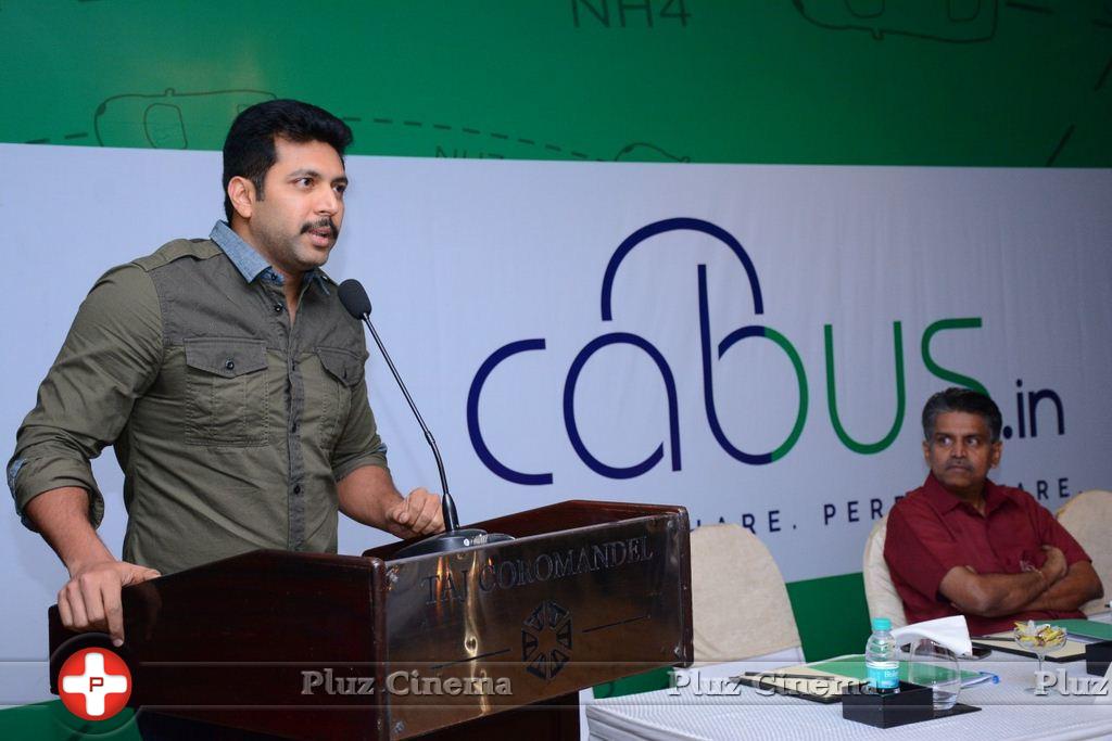 Jayam Ravi - Jayam Ravi at Cabus.in The Road to Smart Travel Launch Stills | Picture 956846