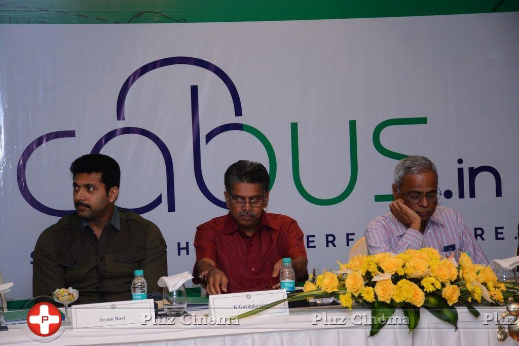 Jayam Ravi - Jayam Ravi at Cabus.in The Road to Smart Travel Launch Stills | Picture 956853