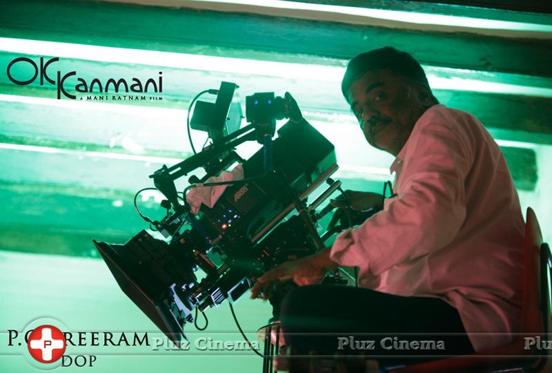 PC Sreeram at Oh Kadhal Kanmani Movie Working Stills | Picture 974363