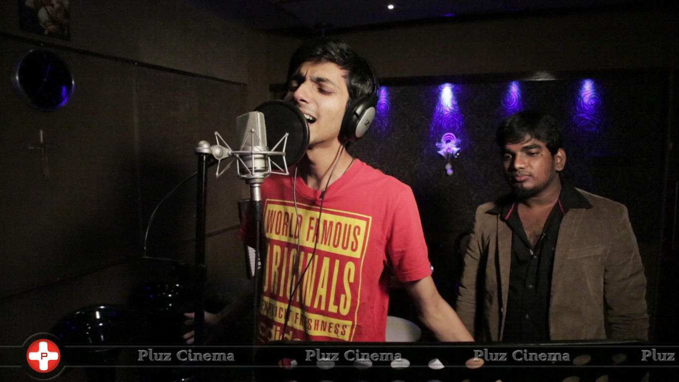 Anirudh Ravichander - Romeo Juliet Movie Song Recording Stills | Picture 976229