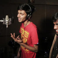 Anirudh Ravichander - Romeo Juliet Movie Song Recording Stills | Picture 976222
