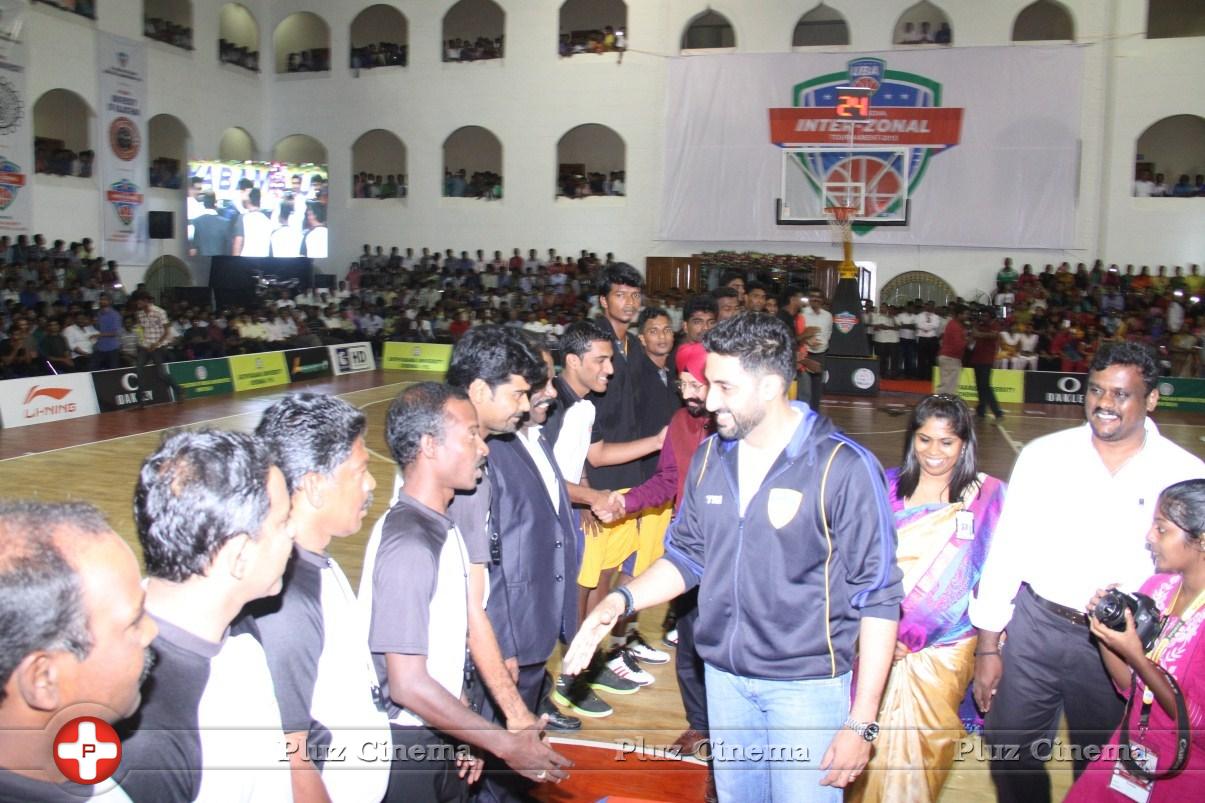 Abhishek Bachchan at All India Inter University Basketball Tournament Photos | Picture 940324