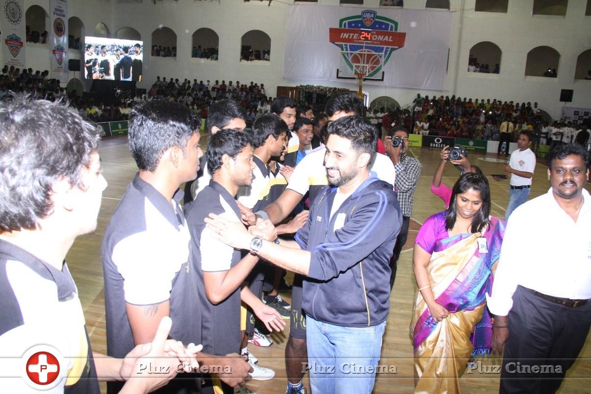 Abhishek Bachchan at All India Inter University Basketball Tournament Photos | Picture 940326