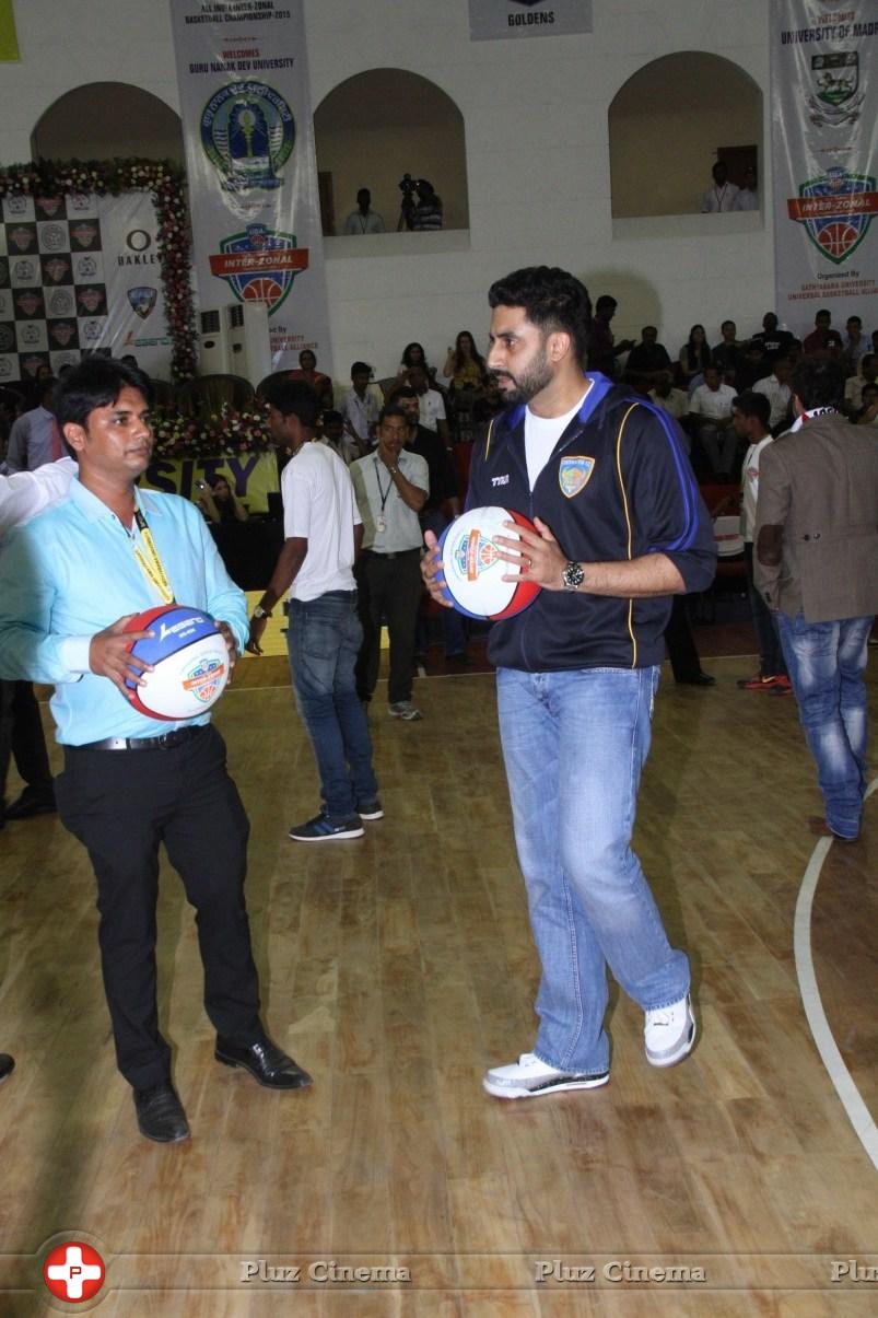 Abhishek Bachchan at All India Inter University Basketball Tournament Photos | Picture 940344