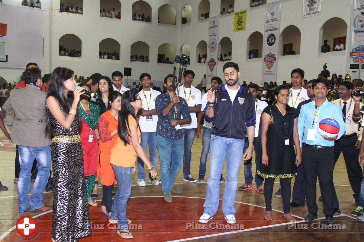 Abhishek Bachchan at All India Inter University Basketball Tournament Photos | Picture 940353