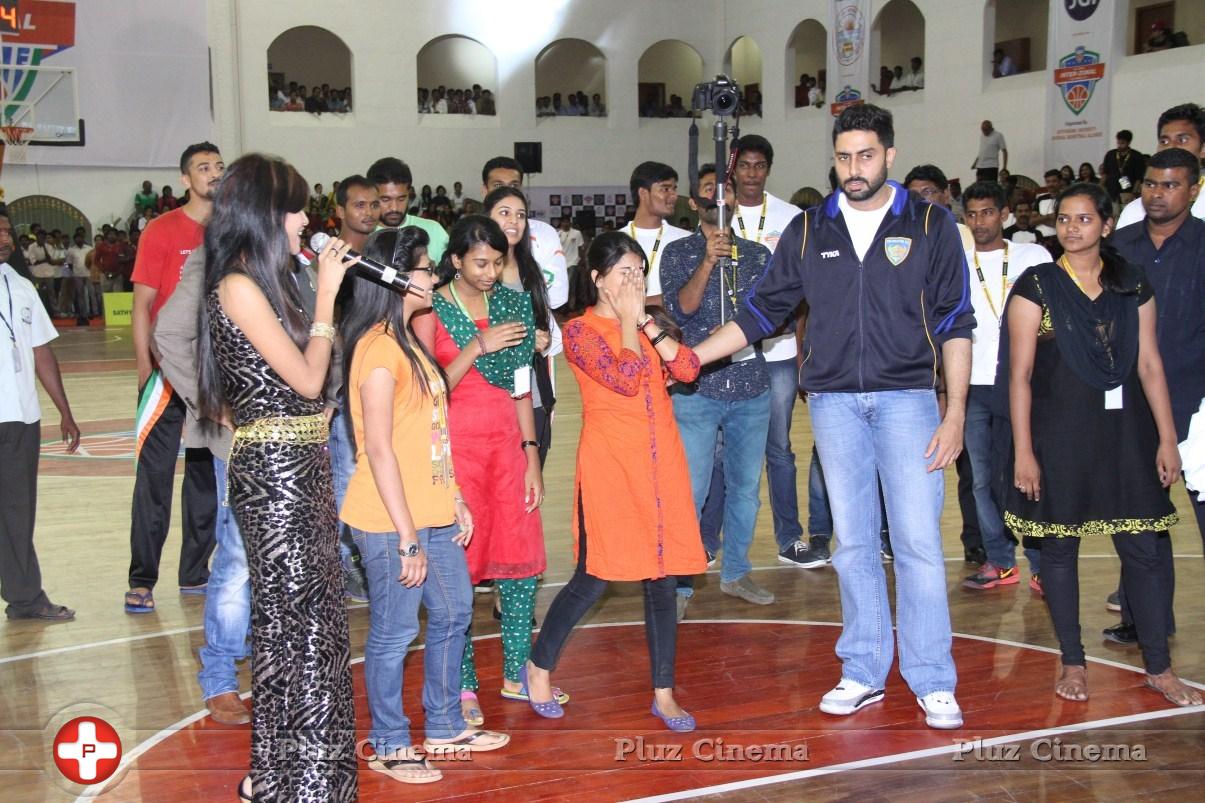 Abhishek Bachchan at All India Inter University Basketball Tournament Photos | Picture 940354