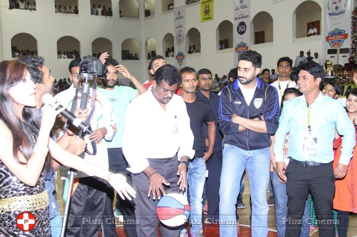 Abhishek Bachchan at All India Inter University Basketball Tournament Photos | Picture 940366