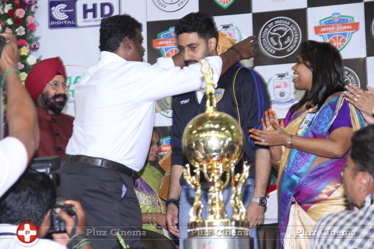 Abhishek Bachchan at All India Inter University Basketball Tournament Photos | Picture 940372