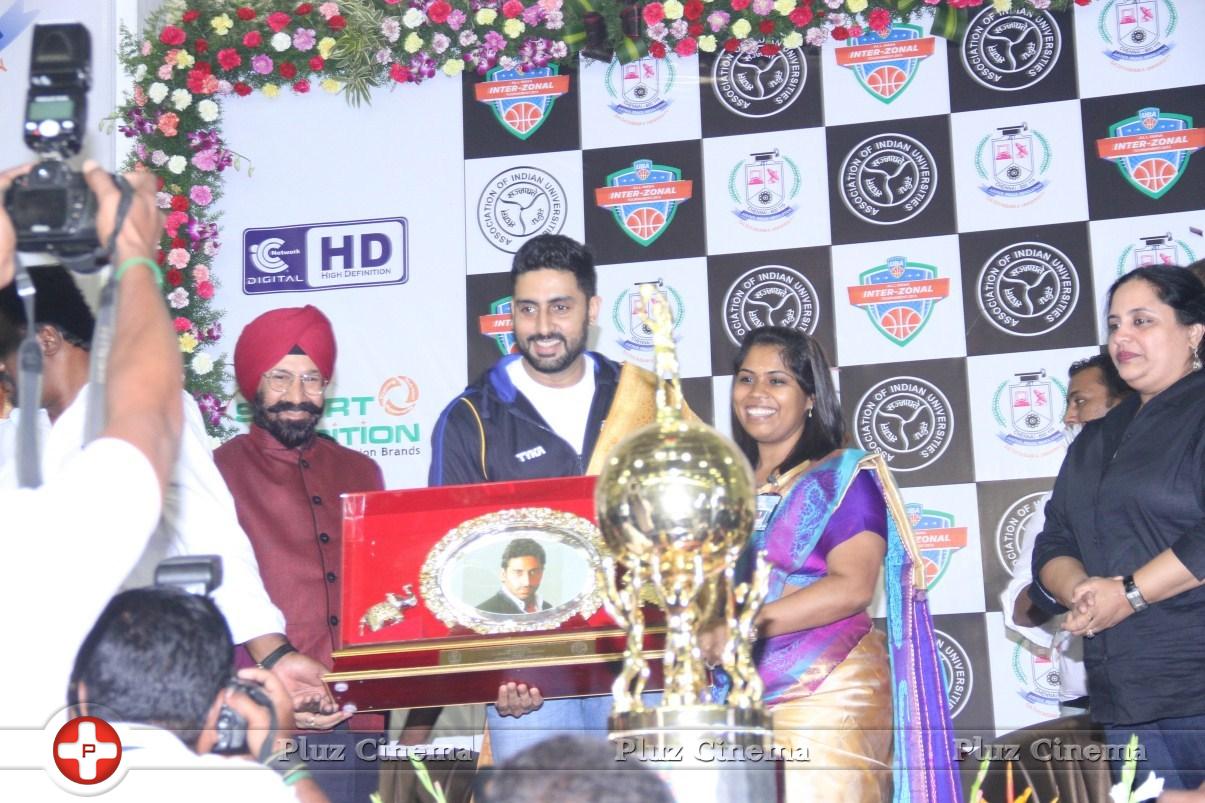 Abhishek Bachchan at All India Inter University Basketball Tournament Photos | Picture 940376
