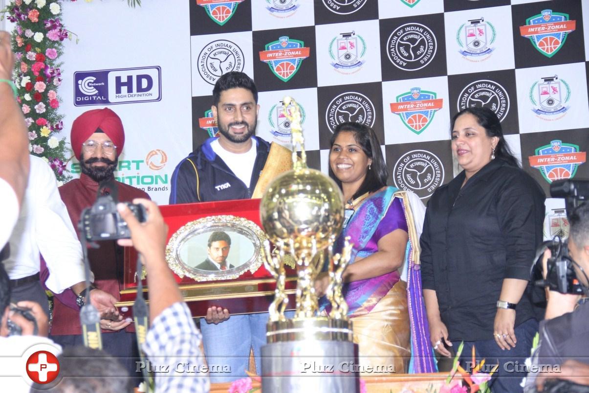 Abhishek Bachchan at All India Inter University Basketball Tournament Photos | Picture 940377