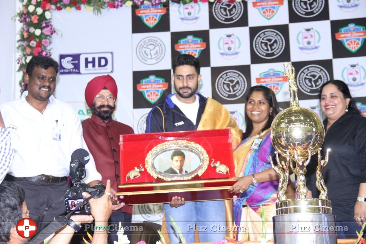Abhishek Bachchan at All India Inter University Basketball Tournament Photos | Picture 940378