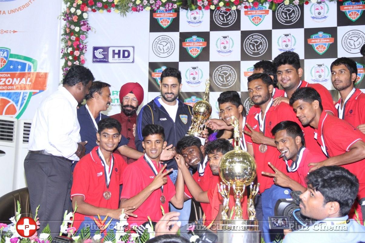 Abhishek Bachchan at All India Inter University Basketball Tournament Photos | Picture 940399