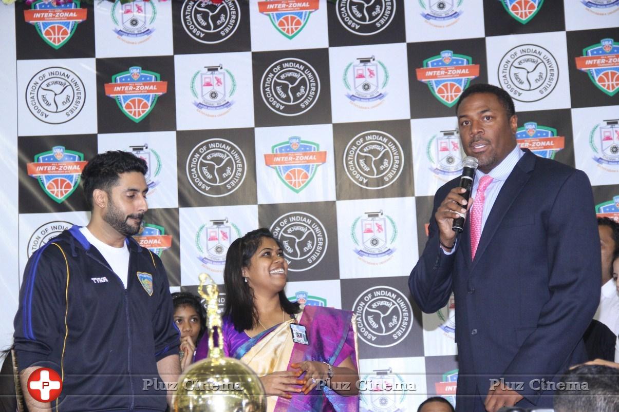 Abhishek Bachchan at All India Inter University Basketball Tournament Photos | Picture 940408