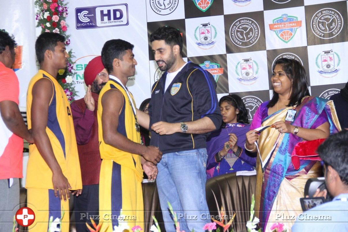 Abhishek Bachchan at All India Inter University Basketball Tournament Photos | Picture 940410