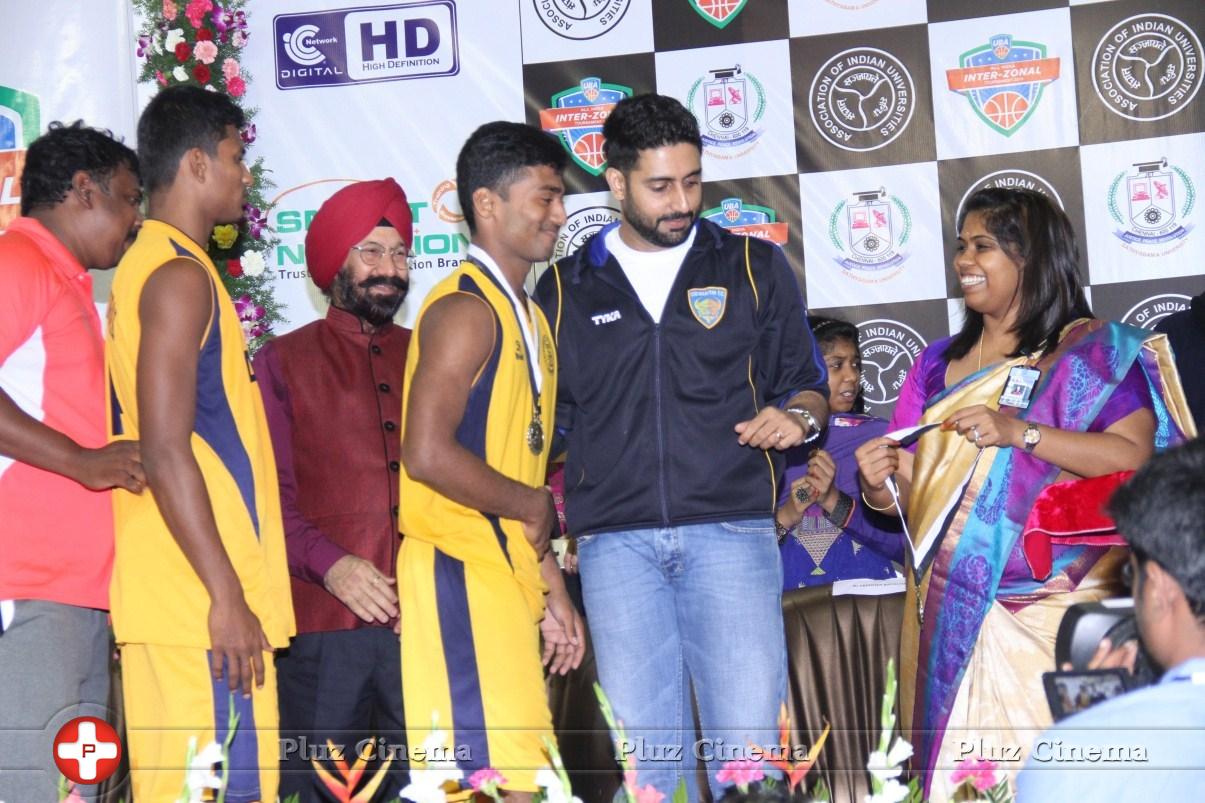 Abhishek Bachchan at All India Inter University Basketball Tournament Photos | Picture 940411