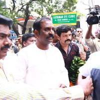 Vairamuthu - Celebrities Pay Last Respect to M. S. Viswanathan Stills | Picture 1062120