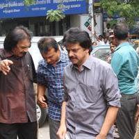 Srinivas (singer) - Celebrities Pay Last Respect to M. S. Viswanathan Stills | Picture 1062228