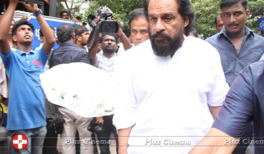 K. J. Yesudas - MS Viswanathan Funeral Photos | Picture 1063645