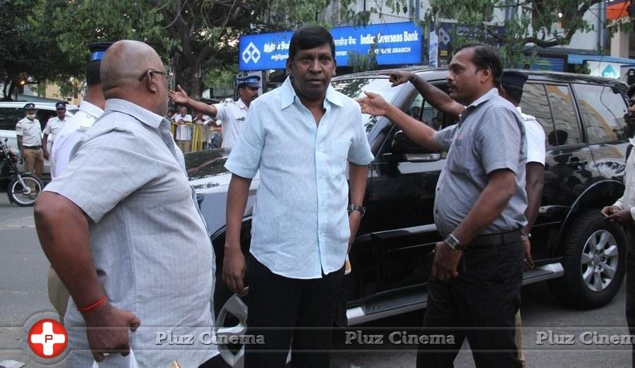 Vadivelu - MS Viswanathan Funeral Photos | Picture 1063661