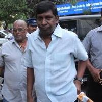 Vadivelu - MS Viswanathan Funeral Photos | Picture 1063662