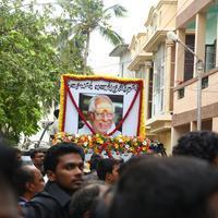 MS Viswanathan Funeral Photos