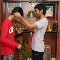 Dhanush Gifted Gold Chain For Maari Team Stills | Picture 1071878