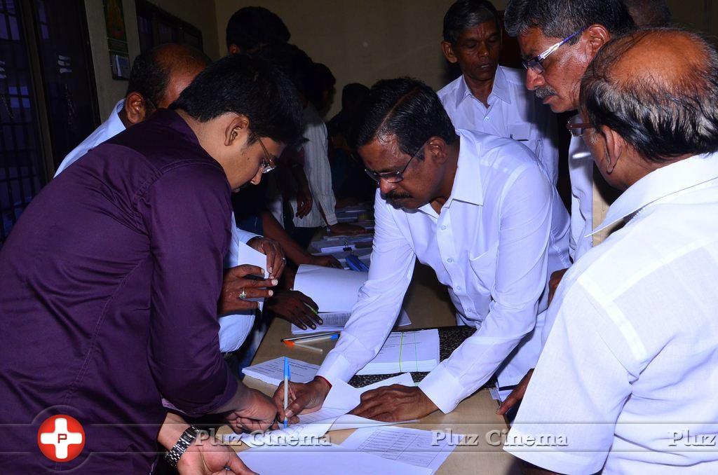 South Indian Film Chamber Election 2015 Stills | Picture 1075991